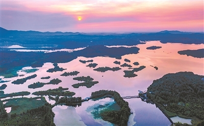 溧阳天目湖湿地。 于先云摄