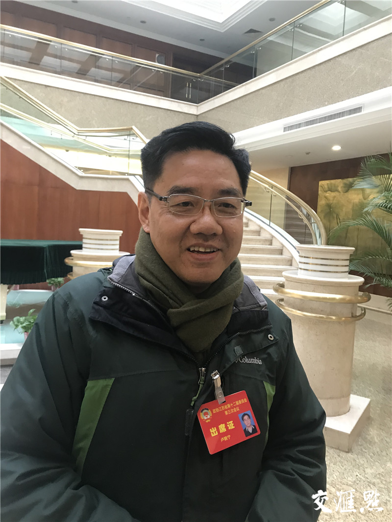 省政协委员、南京林业大学材料学院教授卢晓宁