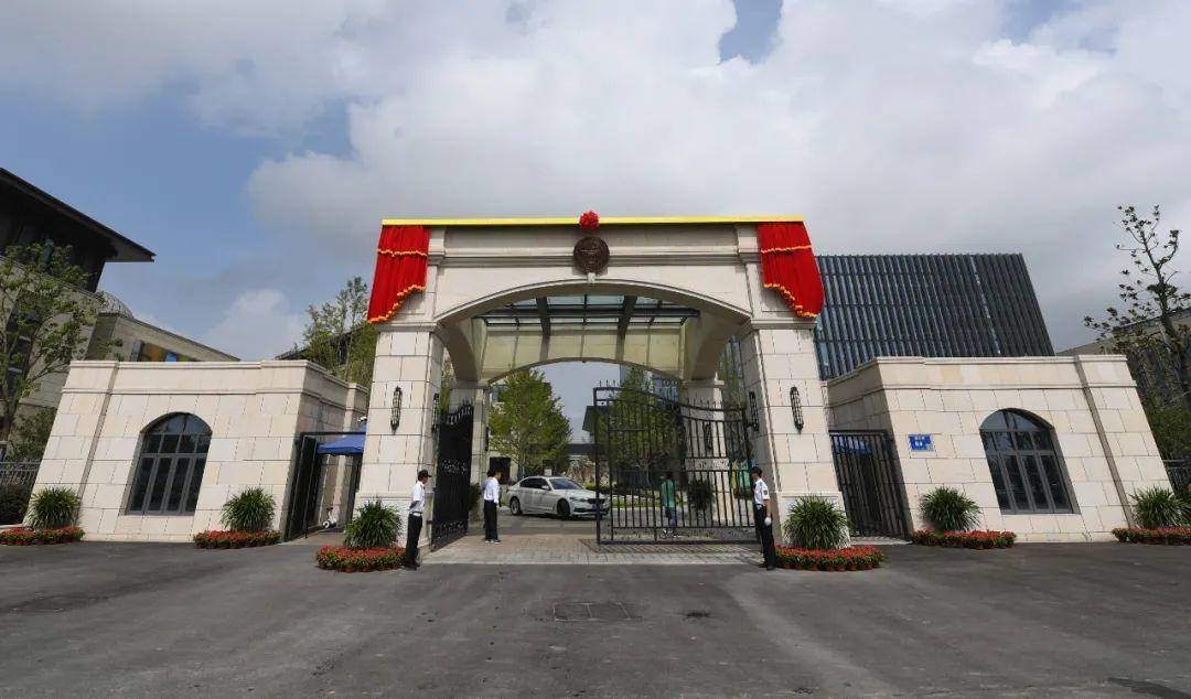 南京一中江北校区。南报融媒体记者 徐琦摄