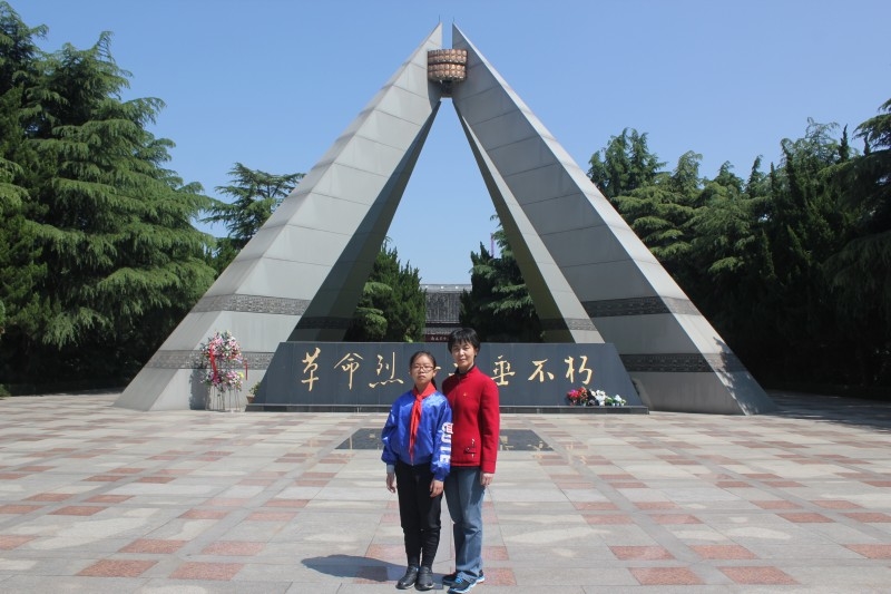 吴伟宁与外孙女马硕妍