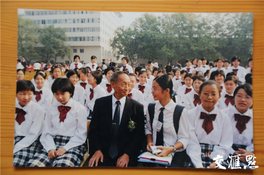 袁隆平参加南师附中百年校庆