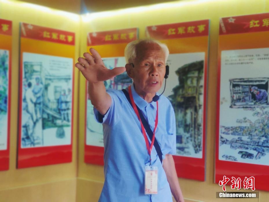 【网络媒体革命老区行】退休老教师做义务红色讲解员近二十年