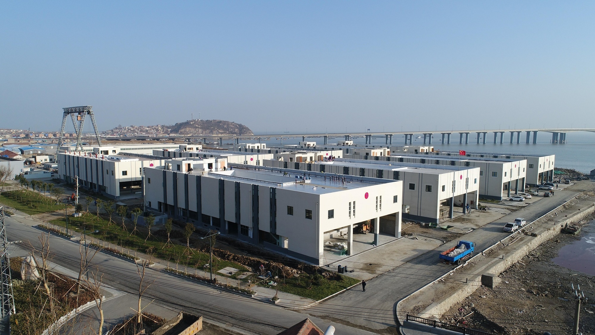 建设紫菜产业园，形成研、育、养、加产业化格局（王健民摄）