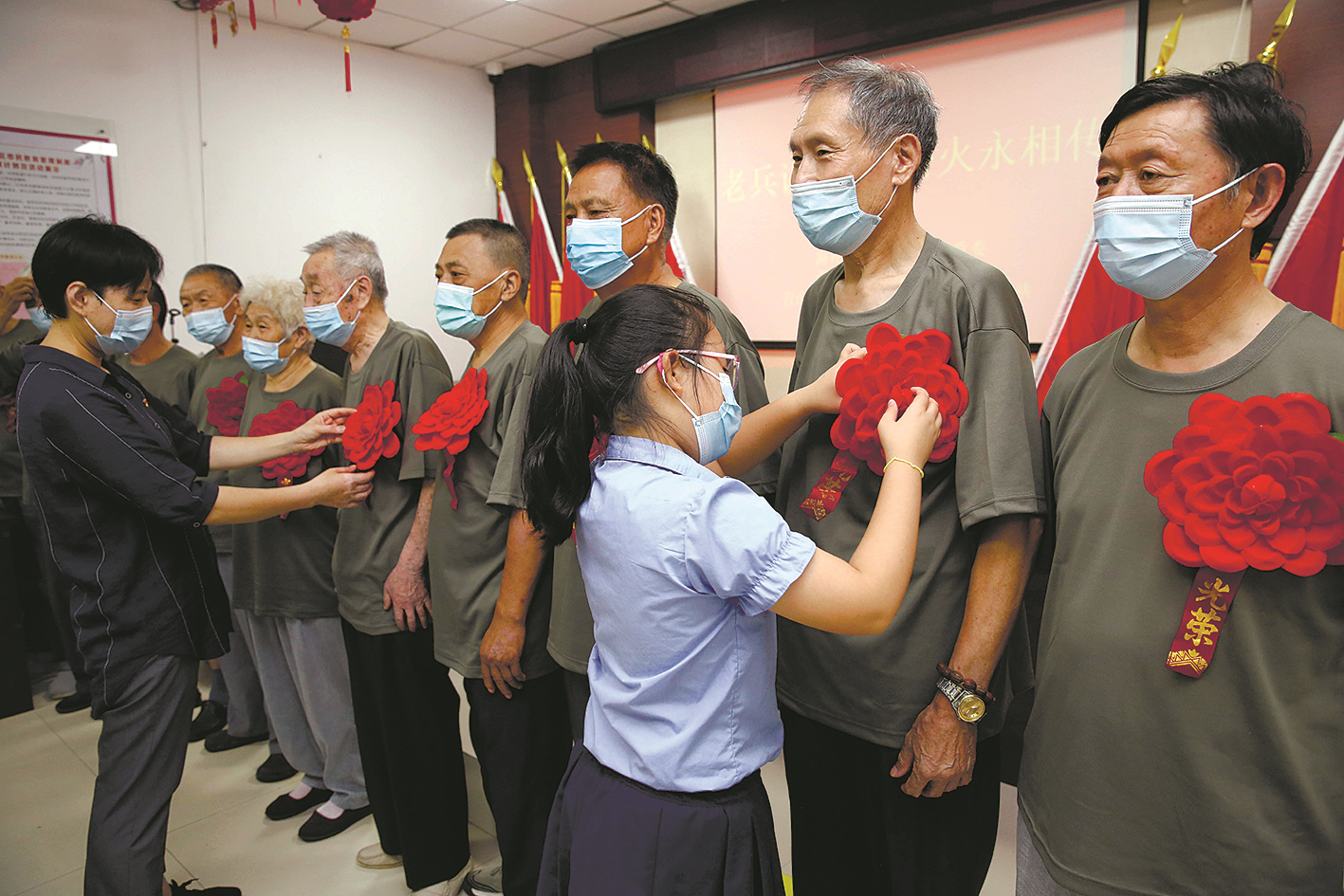 文明实践·时代新风︱老兵讲故事 薪火永相传
