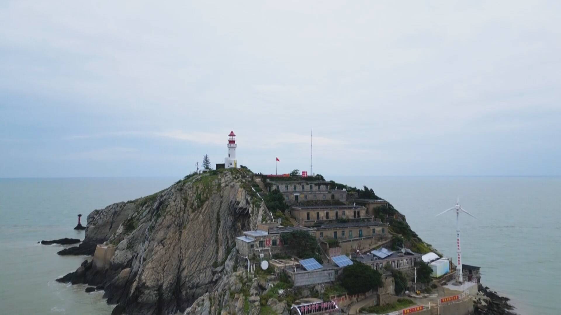 开山岛上升国旗！ 守岛民兵以坚守续写爱国华章