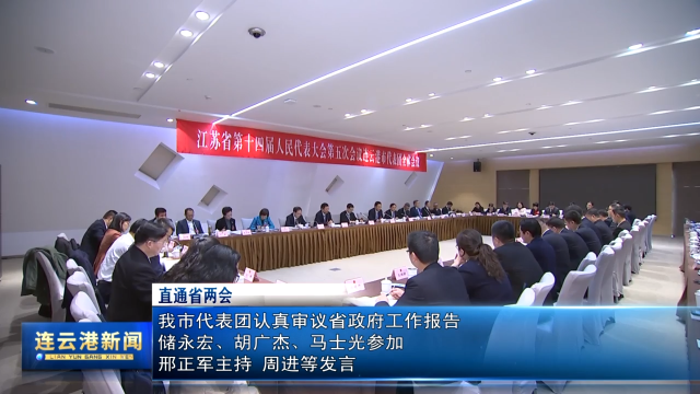 《直通省兩會(huì)》我市代表團(tuán)認(rèn)真審議省政府工作報(bào)告 儲(chǔ)永宏、胡廣杰、馬士光參加 邢正軍主持 周進(jìn)等發(fā)言